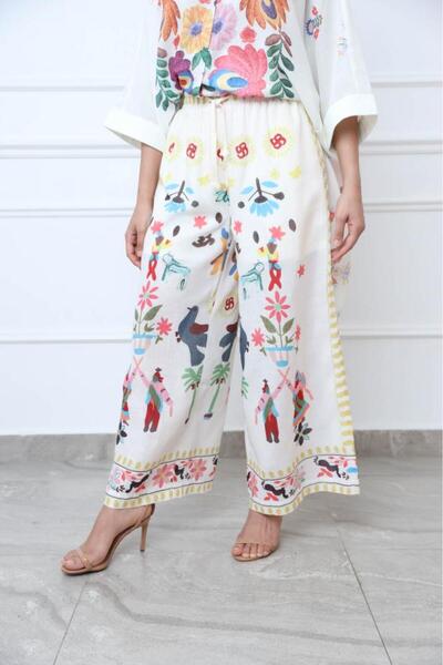 it's Mine Wide-Cut Trousers