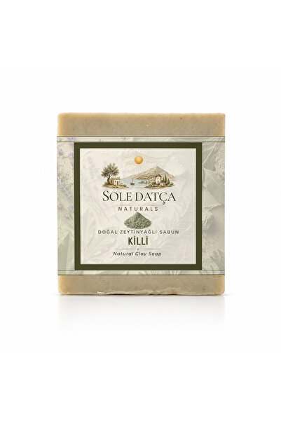 SOLE DATÇA KİLLİ ZEYTİNYAĞLI KATI SABUN 90 GR