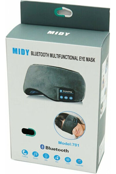 Other Μάσκα Ύπνου Πολυεστερική με Ακουστικά Bluetooth Μαύρη