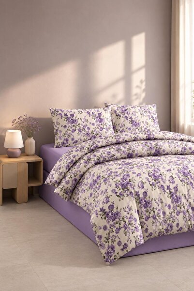 Karden Flower Double Floral Duvet Cover Set |   Cotton |   Elite - Luxury |  ...