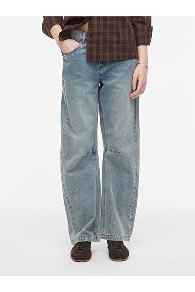 EDITED Wide Fit Jeans Mid-Waist