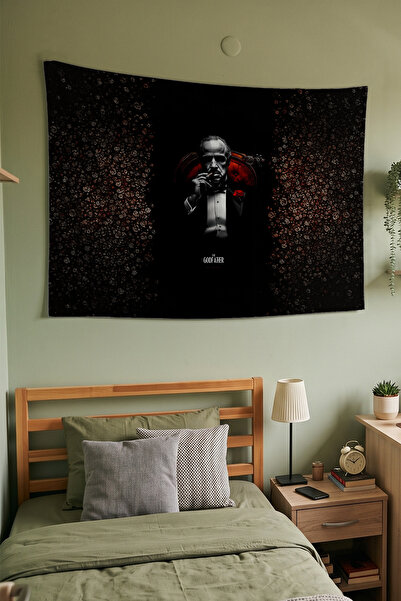 Milura The Godfather Duvar Örtüsü – Modern Dekoratif Kaliteli Kumaş Tapestry ...