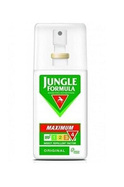 Jungle Formula | Maximum Original με IRF 4 | Απωθητικό Κουνουπιών | 75ml
