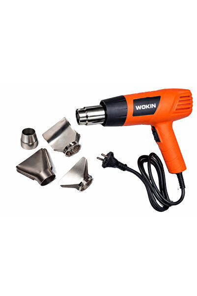 Wokin Heat Gun 2000W 230-240V – Variable Heat Settings, Fast Heating with 4 A...