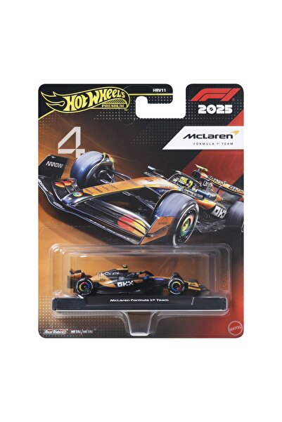 mattel Hot Wheels Premium Real Riders Formula 1 2024 Mașină metalică Echipa M...