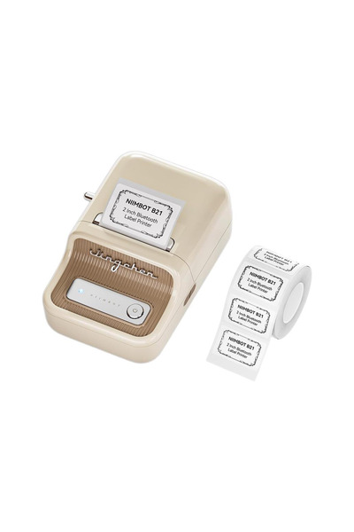 Universal NIIMBOT B21S، طابعة ملصقات حرارية محمولة بدون حبر (بلوتوث، Type-C) ...