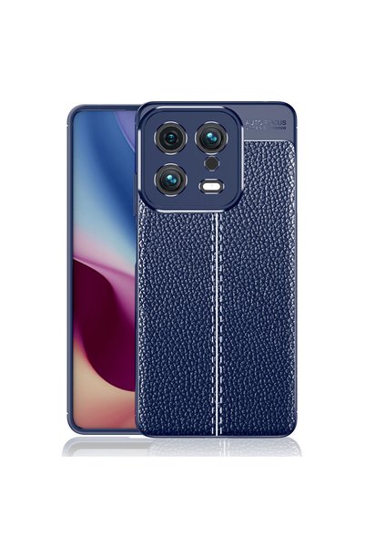 zore Xiaomi Mi 13 Case Leather Look Silicone with Camera Protection Ultimate ...