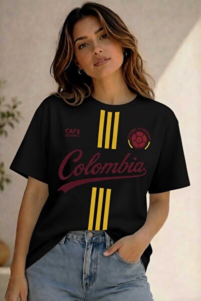 New Shine Colombia Printed Oversize Cotton T-Shirt
