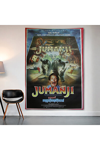 Geek Cultcha Jumanji Wall Covering Wall Tapestry First Quality Satin Fabric P...