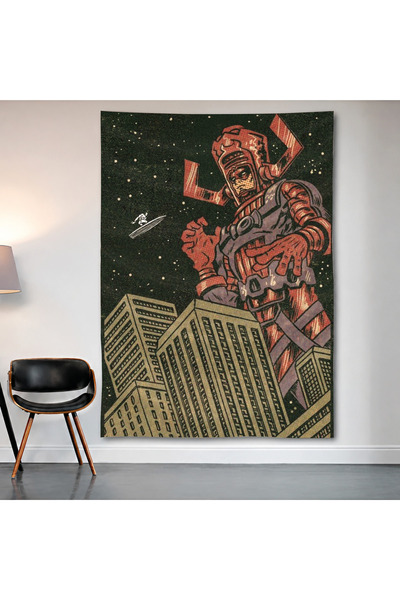 Geek Cultcha Iron Man Urban Graffiti Wall Covering Wall Tapestry First Qualit...