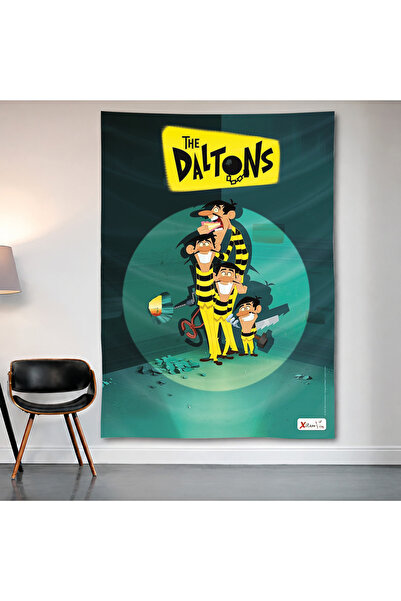 Geek Cultcha The Daltons Wall Covering Wall Tapestry First Quality Satin Fabr...