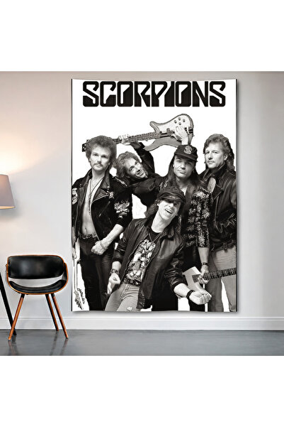 Geek Cultcha Scorpions Band Wall Covering Wall Tapestry First Quality Satin F...
