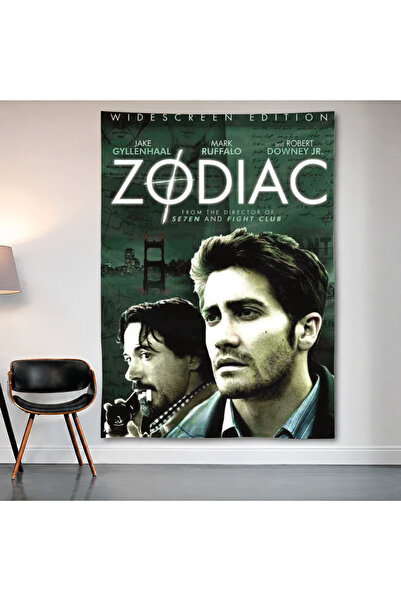 Geek Cultcha لوحة جدارية من Zodiac، ملصق من قماش الساتان عالي الجودة