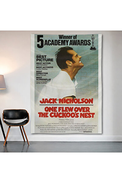 Geek Cultcha One Flew over the Cuckoo's Nest Wall Covering Wall Tapestry Firs...