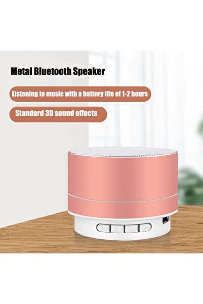 Generic Bluetooth mini speaker, subwoofer, small steel cannon, wireless Bluet...