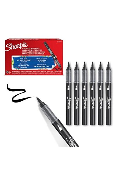 Sharpie Markere acrilice Creative, markere de pictura acoperitoare, pe baza d...