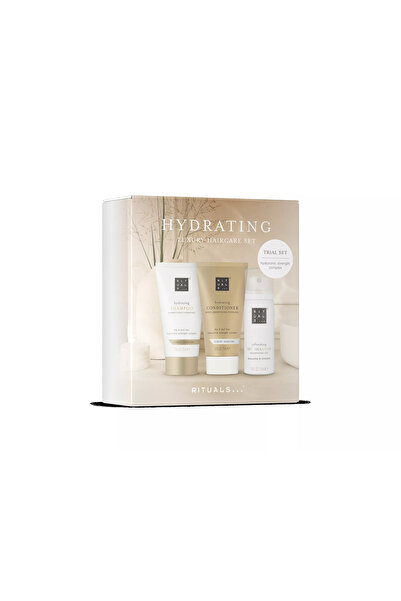 Rituals Șampon hidratant 70 ml + Balsam hidratant 70 ml + Șampon uscat revigo...