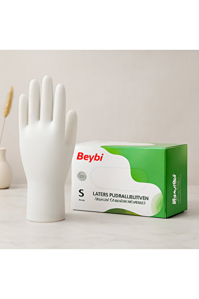 magicool Latex Powdered Examination Gloves S 100Pcs