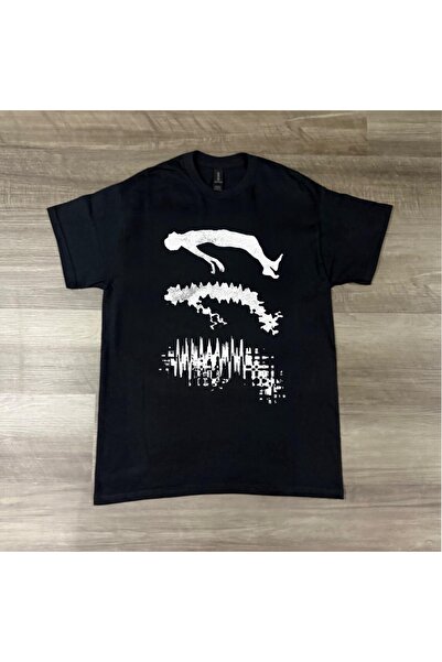 Grafftee Clothing Αφηρημένη Ανθρώπινη Σιλουέτα Τυπωμένο T-Shirt Unisex Oversize