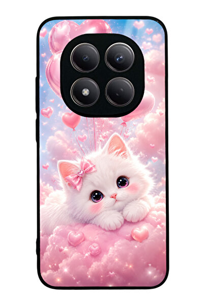 Spoyi Xiaomi Redmi Note 15 Pro Cupid Cloud Kitty Tasarımlı Glossy Telefon Kılıfı