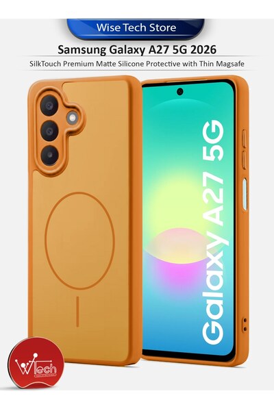 Wtech Samsung Galaxy A27 5G 2026 SilkTouch Premium Matte Silicone Protective ...