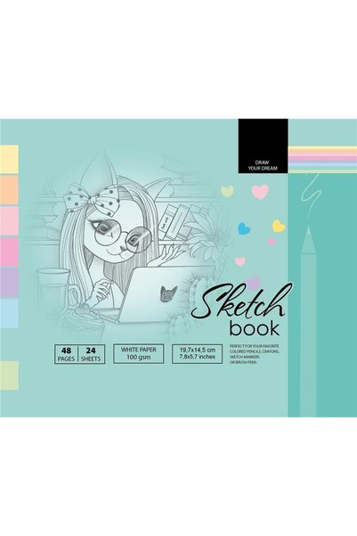 Fresh Caiet de notițe 197x145 mm, 48 de pagini, hârtie 100 g/m²