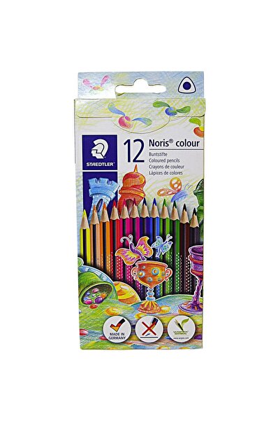 Staedtler Creioane colorate Noris Color 187, 12 culori