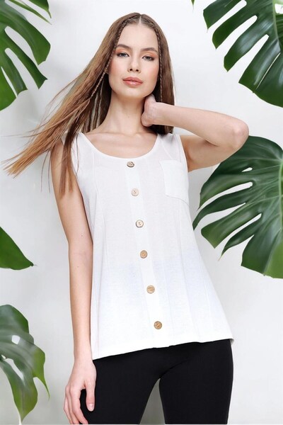 Moda4x4 ملابس نسائية بلون إكرو، بأكمام قصيرة، تصميم عادي، مقاس قياسي، بلوزة ت...