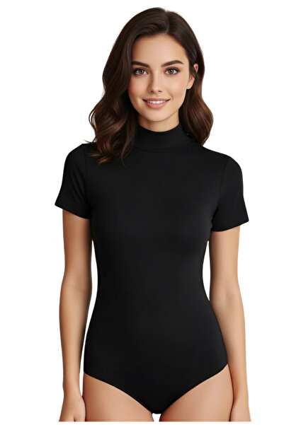ALFA AKSESUAR 03 2054 Lycra Turtleneck Half Sleeve Snap-On Body