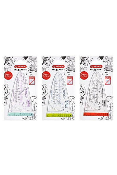 Herlitz Raportor parabolic my pen multicolor transparent
