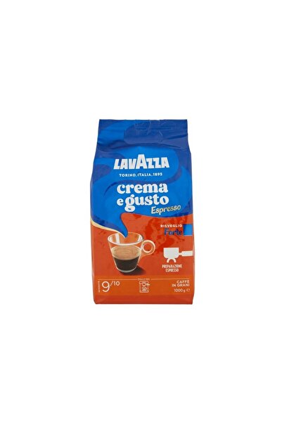 LavAzza Espresso Crema e Gusto Forte Cafea Boabe Import Italia, 1kg, Gust Int...