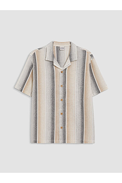LC Waikiki Striped Boys' Short Sleeve Shirt from Uzg Store for Style Enthusiasts