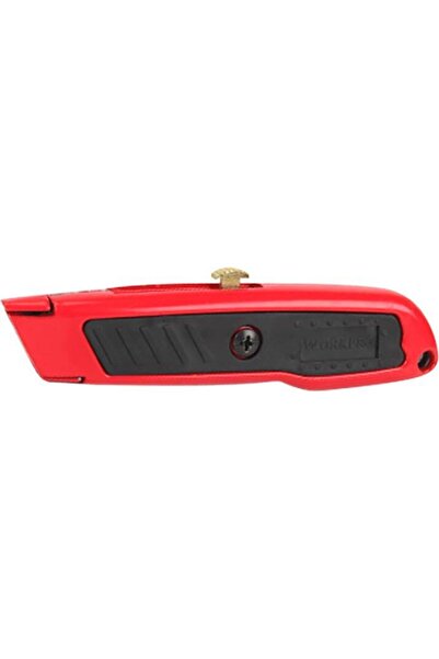 Workpro Heavy Duty Aluminum Utility Knife with 3 SK5 Blades, Retractable Box ...