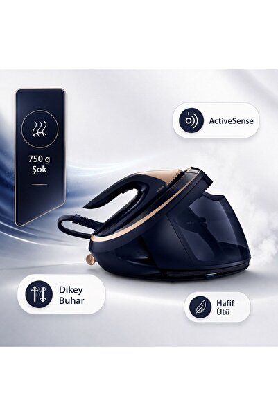 Philips PerfectCare ActiveSense Buhar Kazanlı Ütü 9 Bar 3100 W | Kumaş Algıla...