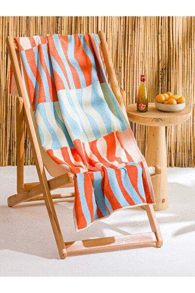 LC Waikiki منشفة الشاطئ المخططة للرجال من Özmarka New Season مقاس 70x150 سم