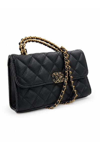 silora Luxury Handbag with Classic Design and Grainy Texture