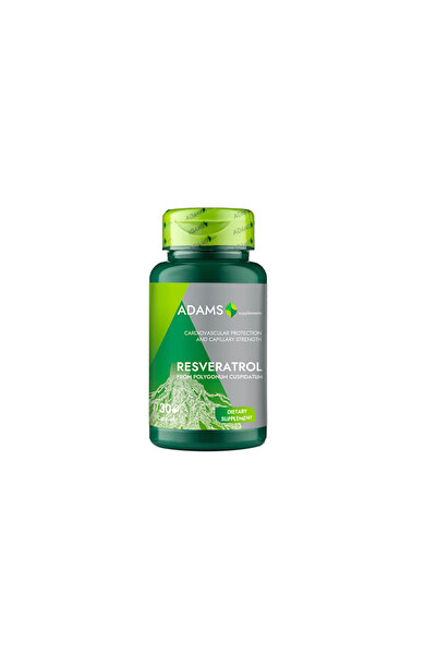 Adams Supplements Resveratrol 50mg 30cps