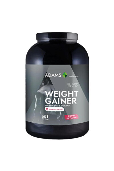 Adams Supplements Proteina pentru Cresterea Masei Musculare cu Aroma de Zmeur...