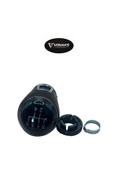 Vonaks VW Golf 6 Passat B7 Jetta MK6 Scirocco EOS 08-16 5 İleri Krom Siyah Vi...