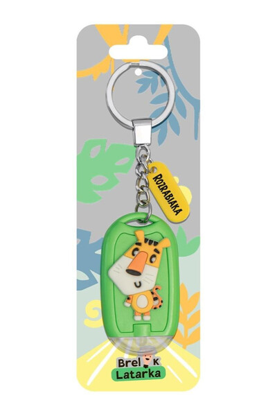 Be-Happy Gifts Breloc 3D cu lanterna Rozrabiaka multicolor 0x6x17cm