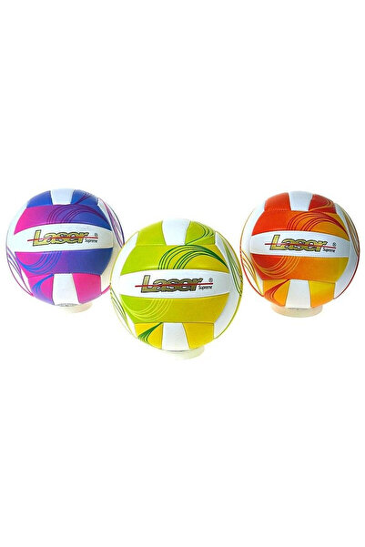 adar Minge volei Laser, cu structura poroasa, mix de modele, multicolor, 1 buc