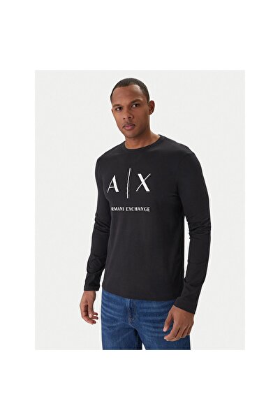 Armani Exchange Tricou bărbătesc XM002684 AF10356 Bleumarin