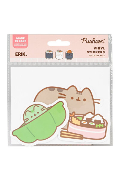 GRUPO ERIK Autocolante din vinil Pusheen Sushi Roll Vol. 4, decupate pe contu...