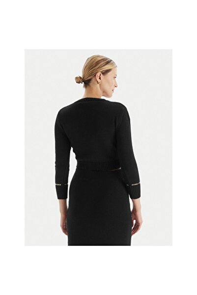 Simona Corsellini Pulover de damă A25CPMGE0601 Negru