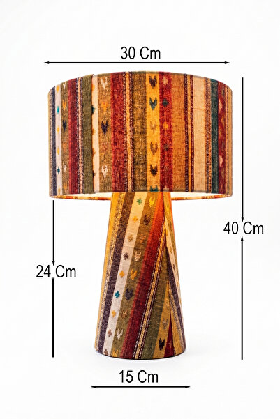 Hmydesign Handmade Kumaş Abajur - Noramira