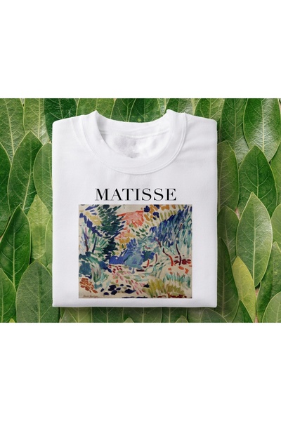 Grafftee Clothing تي شيرت ماتيس ليس تويتس مطبوع للجنسين مقاس كبير