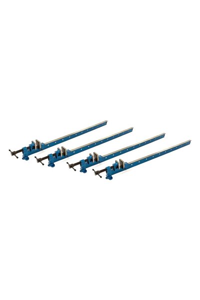 HBM Machines Set 4 bucati menghine tamplarie cu bara T 1500 mm - clema profes...