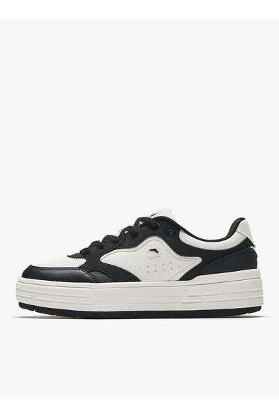Anta Women’s Platform Court Sneakers – Retro Casual White Trainers
