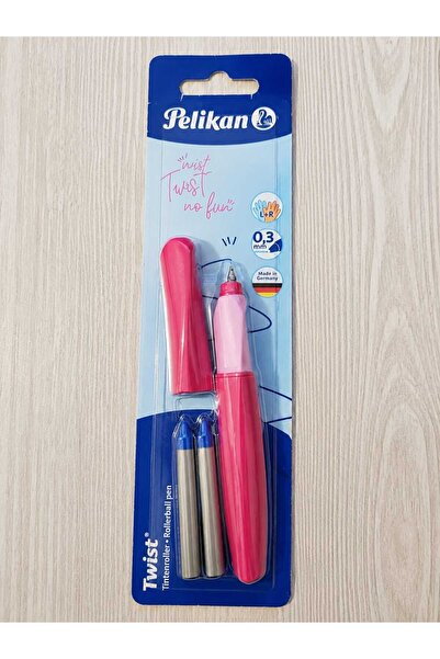 Pelikan Stilou Twist – Ergonomic, Roz