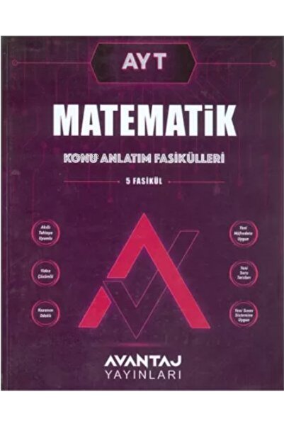 Limit Yayınları Avantaj Kurumsal Ayt Matematik Konu Anlatım Fasikülleri Kolektif